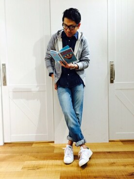 ToruFukumotoさん（メンズ・175cm）の春コーディネート