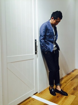 ToruFukumotoさん（メンズ・175cm）の春コーディネート