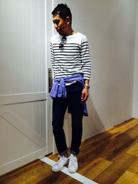 ToruFukumotoさん（メンズ・175cm）の夏コーディネート