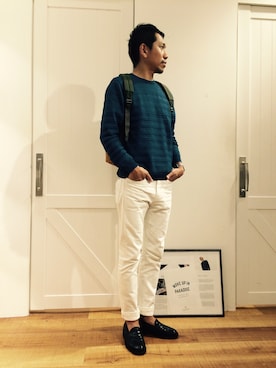 ToruFukumotoさん（メンズ・175cm）の夏コーディネート