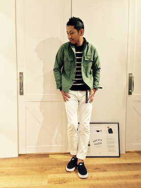 ToruFukumotoさん（メンズ・175cm）の秋コーディネート