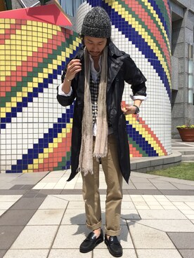 Yoshiaki Takewakaさんの（Traditional Weatherwear | トラディショナルウェザーウェア）を使ったコーディネート