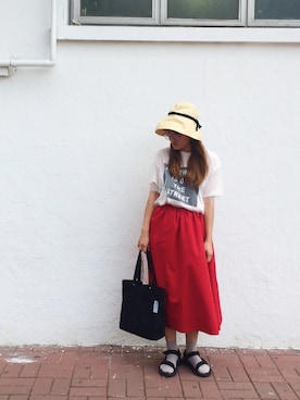 Dさん（レディース・155cm）の夏コーディネート