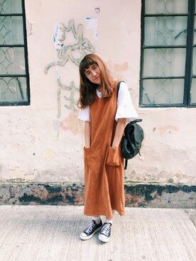 Dさん（レディース・155cm）の秋コーディネート