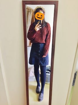 「Lattice（Lattice）のアイテム（ハンチング/ベレー帽）」を使った、kasu.さん（レディース・168cm）の秋コーディネート