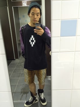 「US RAGS（ユーエスラグス）のアイテム（パンツ）」を使った、Keitaさん（メンズ・175cm）の夏コーディネート