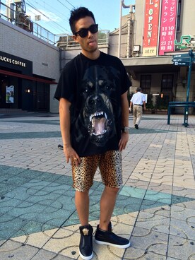 「US RAGS（ユーエスラグス）のアイテム（パンツ）」を使った、Keitaさん（メンズ・175cm）の夏コーディネート