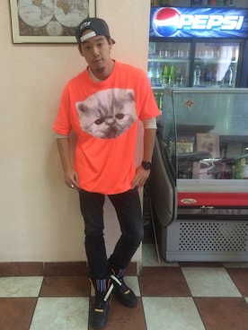 「SHAUN SAMSON（ショーンサムソン）のアイテム」を使った、Keitaさん（メンズ・175cm）の秋コーディネート