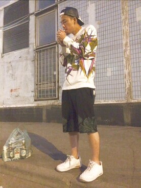 「D.TT.K（ディティーティーケー）のアイテム（キャップ）」を使った、Keitaさん（メンズ・175cm）の夏コーディネート