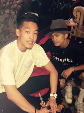 「ASTRID ANDERSEN（アストリッドアンダーセン）のアイテム」を使った、Keitaさん（メンズ・175cm）の夏コーディネート