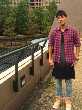「JOYRICH」｜「アイテム（アクセサリー）」を使った、Keitaさん（メンズ・175cm）の秋コーディネート