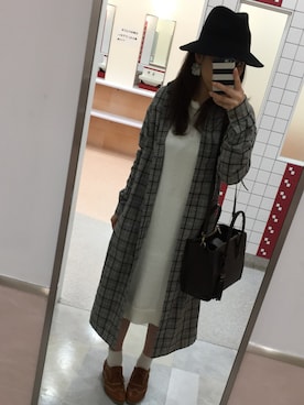 「春ワンピ」｜「アイテム（その他シューズ）」を使った、a.z.uさん（レディース・160cm）の春コーディネート