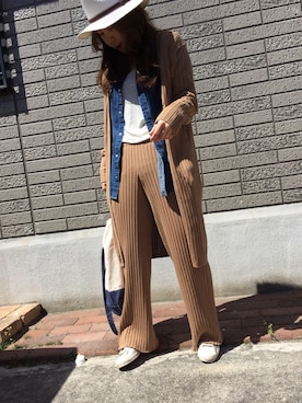 a.z.uさん(レディース・160cm)の春コーディネート