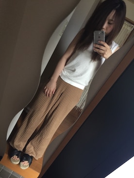 a.z.uさん（レディース・160cm）の夏コーディネート