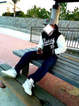 優さん（メンズ・182cm）の春コーディネート