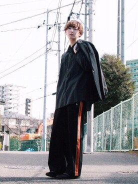 ゆーたまるさん（メンズ・173cm）の冬コーディネート