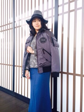 Yasさん（レディース・153cm）の冬コーディネート