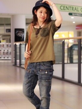 Yasさん(レディース・153cm)の春コーディネート