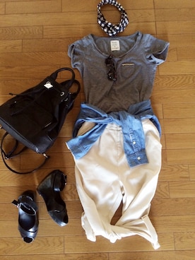 ふくはら。さん（レディース・162cm）の春コーディネート