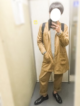 「アイテム（その他アウター）」を使った、Felix さん（メンズ・178cm・20代）の秋コーディネート