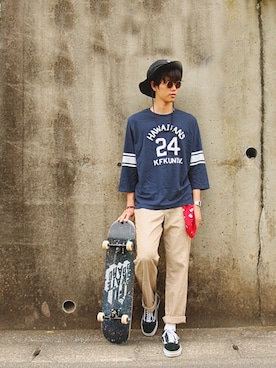 Kaiさん(メンズ・182cm)の夏コーディネート