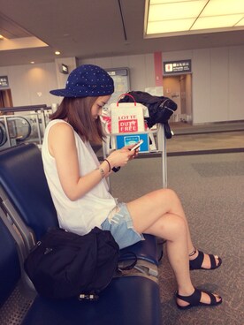 「narita」｜c^^younさん（レディース・162cm）の夏コーディネート