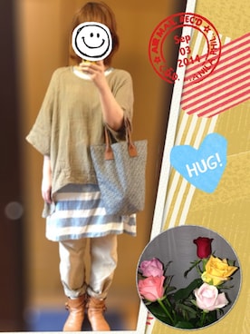 「smiスマイル☺」｜JUOT(ジュート)さん（レディース・169cm）の秋コーディネート