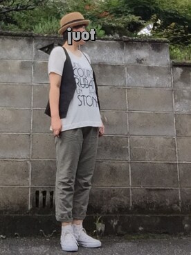 「DEMIO ROCK FES.」｜JUOT(ジュート)さん（レディース・169cm）の夏コーディネート