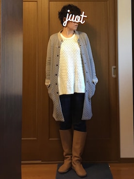 JUOT(ジュート)さん（レディース・169cm）の冬コーディネート
