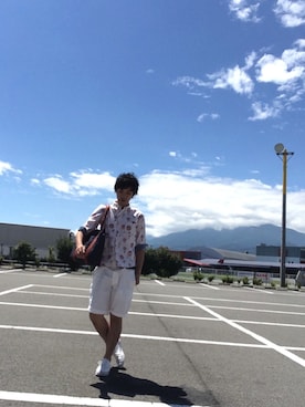 「青空」｜ジョーさん（メンズ・177cm）の夏コーディネート