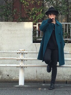 「JAXON（ジャクソン）のアイテム」を使った、Kotaro Hatano@休止中さん（メンズ・173cm）の春コーディネート