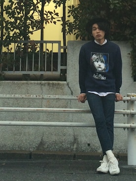 「JAXON（ジャクソン）のアイテム」を使った、Kotaro Hatano@休止中さん（メンズ・173cm）の春コーディネート