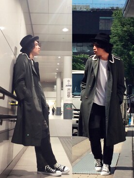 「JAXON（ジャクソン）のアイテム」を使った、Kotaro Hatano@休止中さん（メンズ・173cm）の春コーディネート