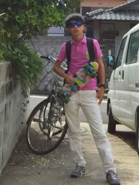 てるまささん(メンズ・162cm)の春コーディネート