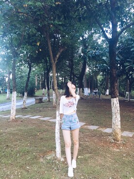 荷大葉葉葉さんのコーディネート