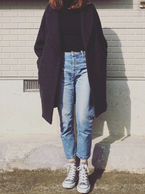 美品✨希少✨エンフォルド　ショートビーバーボックスコクーンコート　ダークグレー 美品✨希少✨エンフォルド ショートビーバーボックスコクーンコート