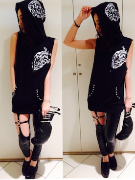 MIHAさん（レディース・162cm）の夏コーディネート