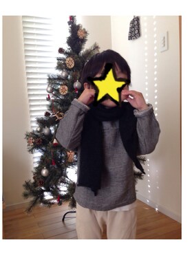 「n100（エヌワンハンドレッド）のアイテム」を使った、sky☆さん（キッズ・100cm）の冬コーディネート