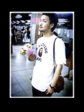 「BBCのアイテム」を使った、pluskdkさん（メンズ・177cm）の春コーディネート