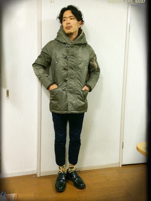 ナノユニバース× junhashimoto N-3B ミリタリージャケット 20141207011821908_500.jpg