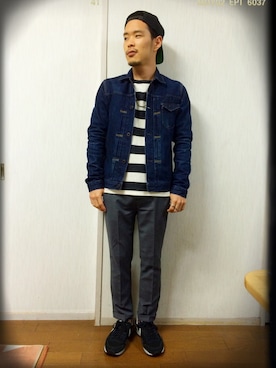 BK201さん（メンズ・161cm）の春コーディネート