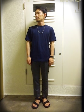 BK201さん（メンズ・161cm）の夏コーディネート