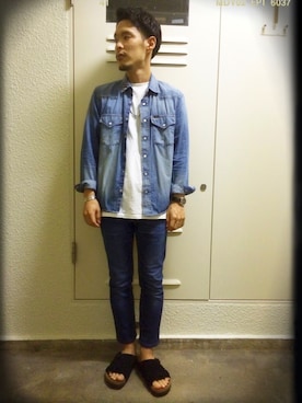 BK201さん（メンズ・161cm）の夏コーディネート