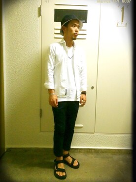 BK201さん(メンズ・161cm)の夏コーディネート