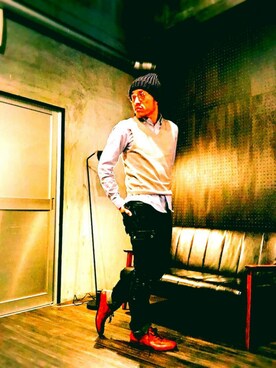 Motoki Itaiさん（メンズ・169cm）の冬コーディネート