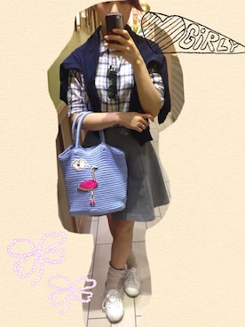 rikann＊＊さん（レディース・154cm）の春コーディネート