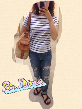 rikann＊＊さん（レディース・154cm）の春コーディネート