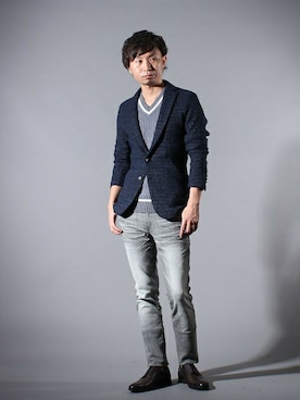 SPIC ECさん(メンズ・170cm)の秋コーディネート