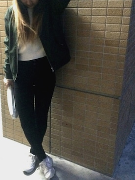 M I K I ☺︎さん（レディース・158cm）の冬コーディネート