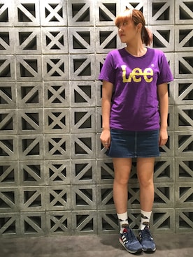 「アイテム（デニムスカート）」を使った、たぶしさん（レディース・165cm・10代）の夏コーディネート